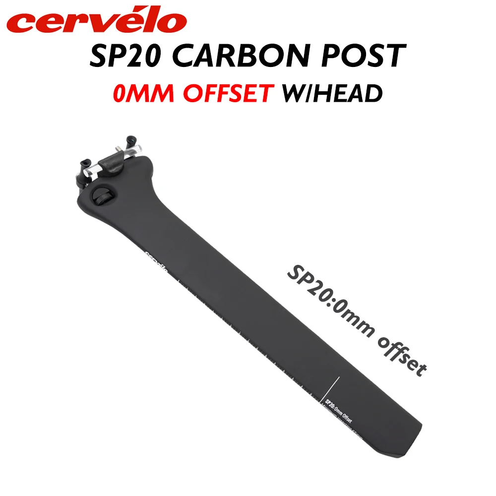 Ultralight SP20 Carbon Seatpost 350mm, 0/15/25mm Offset Direct Replacement for Specialized S2/S3/S5 Road Bike