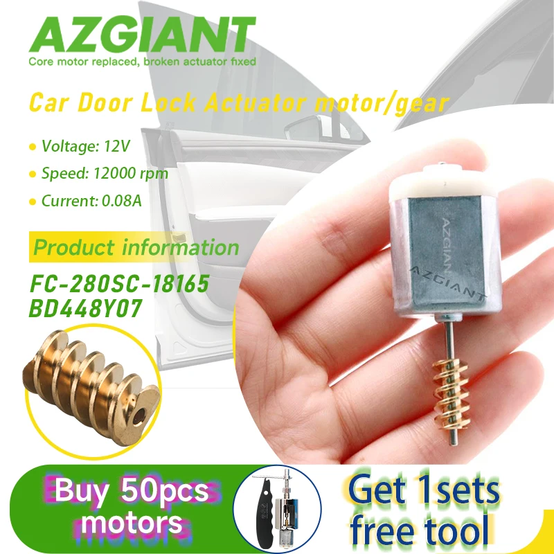 

Car Door Lock Actuator Motor Gears FC-280SC for Skoda Fabia III NJ3 NJ5 Toledo IV KG3 NJ Ibiza V Arona KJ7 vehicle accessories