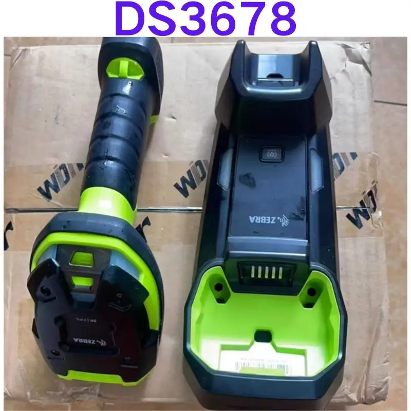 Second-hand test OK DS3678SR Scan Gun 2D Wireless Kit with Base