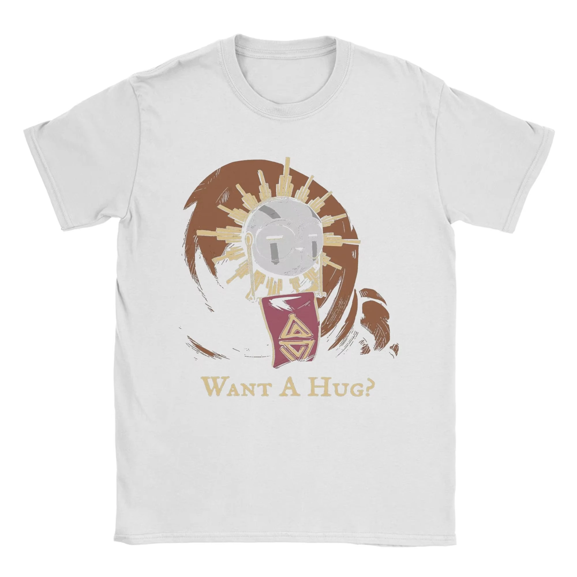 

Want A Hug Esquie Clair Obscur Expedition 33 Gamer Quotes Футболки 90-х годов Мужская футболка из чистого хлопка Футболка с круглым вырезом 6XL