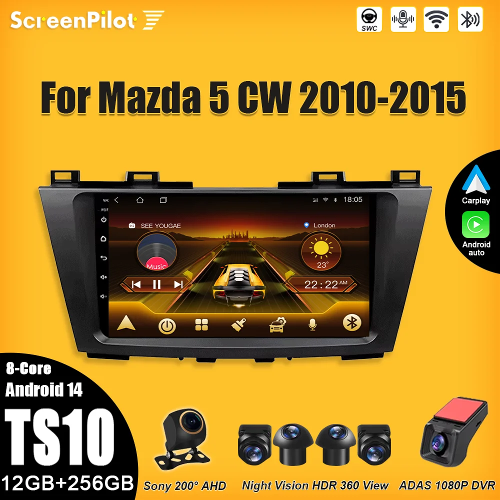 For Mazda 5 Cw 2010…