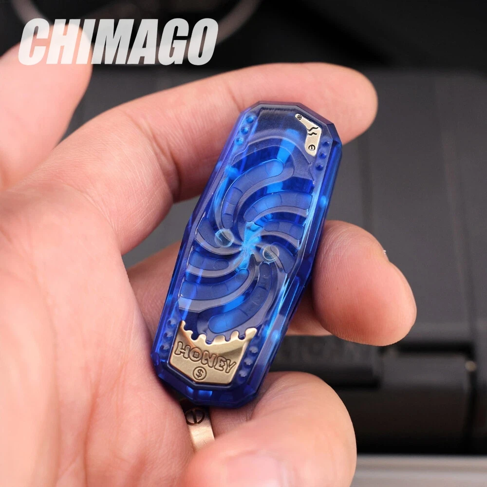 

CHIMAGO EDC Holy Stele PMMA Fidget Slider Fidget Toys Adults Stress Relief Toy Push Slider Original Designs