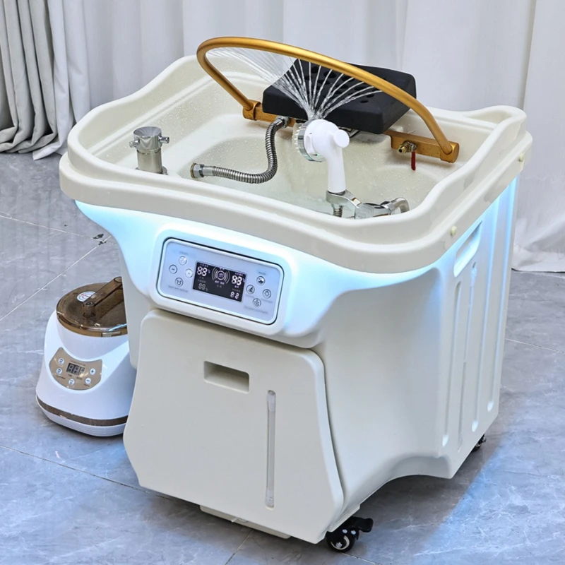 

Современные кресла для мытья головы в салонах красоты, комфортные массажные кресла для парикмахерских, мебель для салонов красоты Cama De Champu Ls40xtp