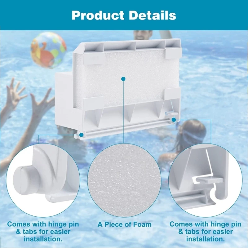 Piscina skimmer portão defletor porta aleta montagem suprimentos apto para spx1082k sp1082 sp1083 sp1084 dropshipping