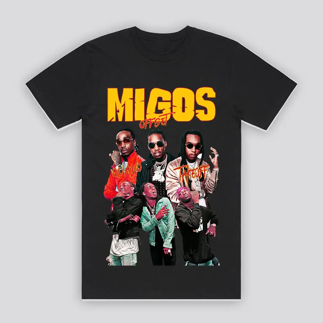 

CUSTOM T SHIRT MIGOS OFFSET QUAVO TAKE MUSIC HIP HOP R&B VINTAGE TEE ARTIST POP
