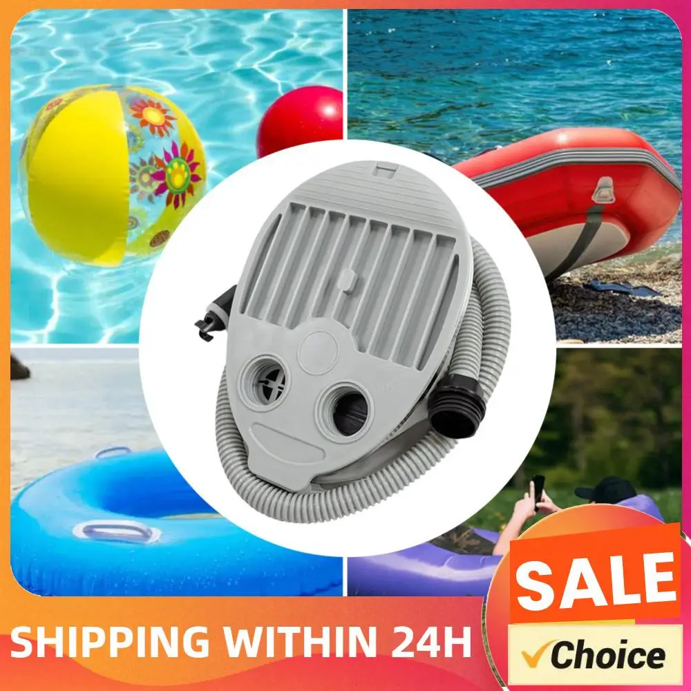 

5L Boat Foot Pump Anti-Slip High Foot Pump Portable Inflatable Air Pump for Inflatable Boats Beds Swimming Rings