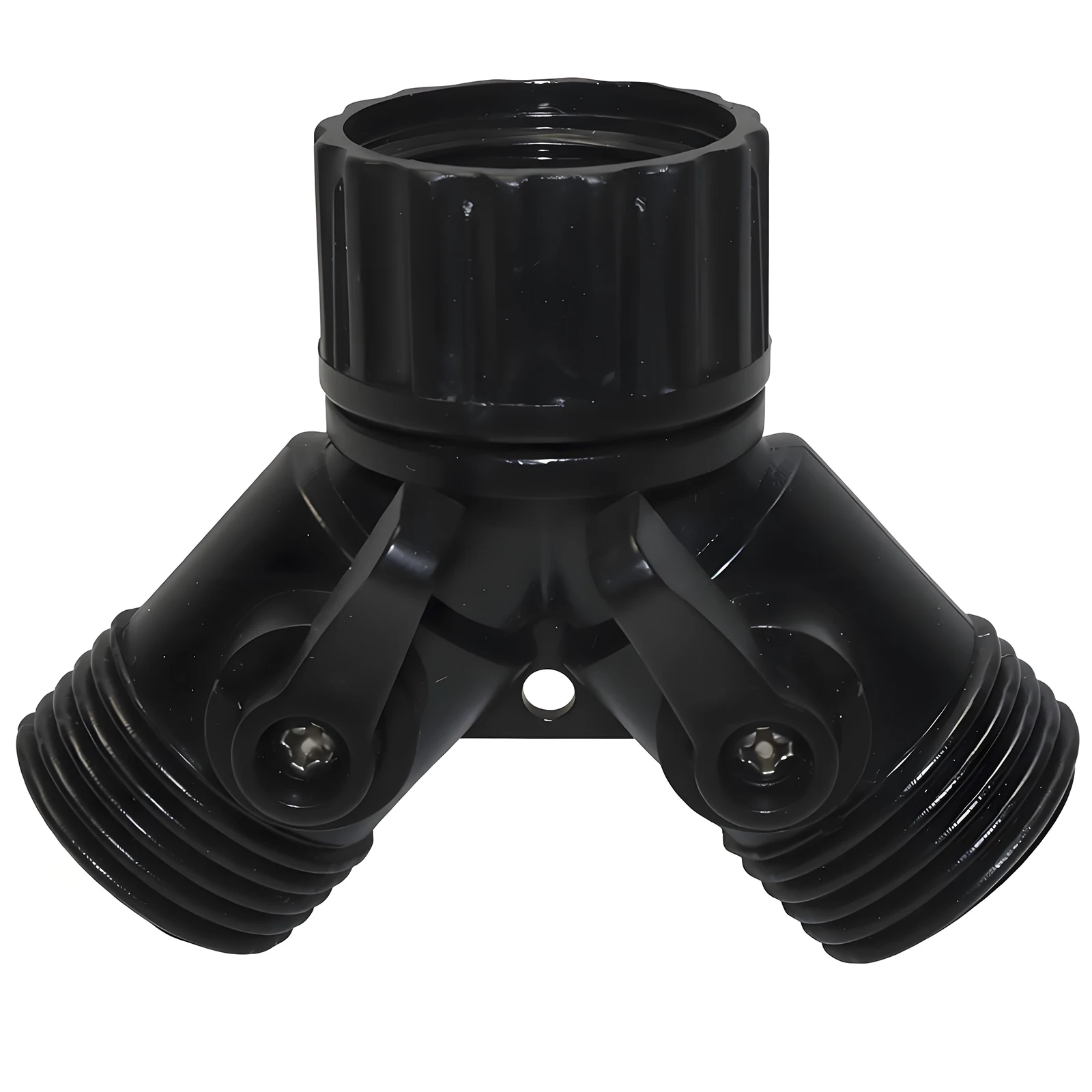 NPT 3/4'' garden water connector Y-shaped water flow connector double external thread interface drip irrigation connector