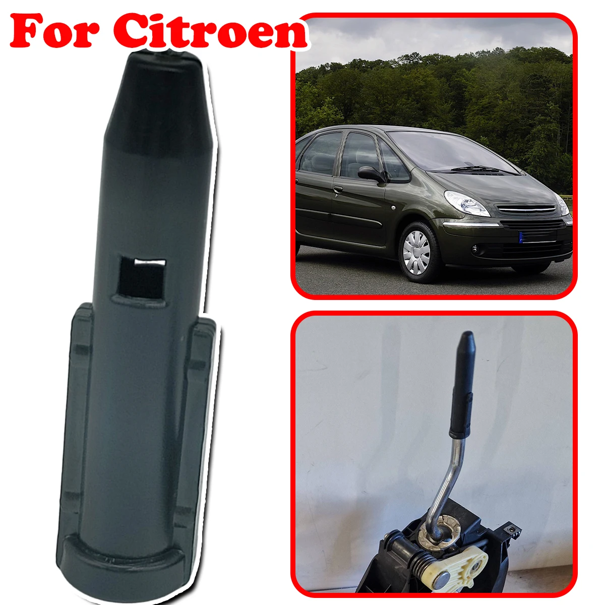 

Manual Gear Sleeve Gear Shift Knob Adapter For Citroen C1 C5 SAXO Xsara Sleeve Shift Handle Lever Sleeve Plastic Car Accessories