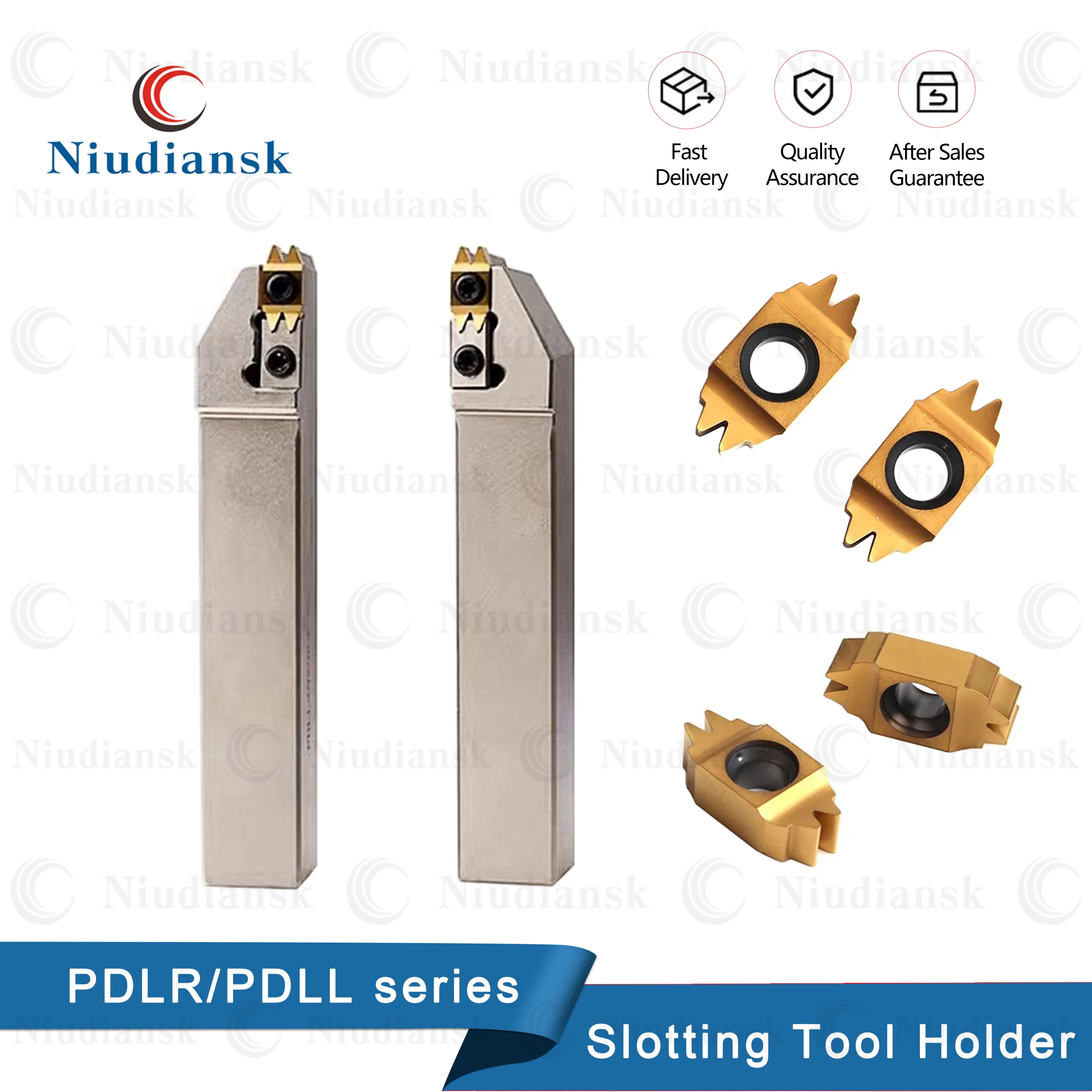 Duplo Dente Polia Slotting Tools Holder Cnc Lathe Cutter Carbide Grooving Inserts Pdlr2023 Pdlr2525 Pdl 356 Milímetros 234 Milímetros