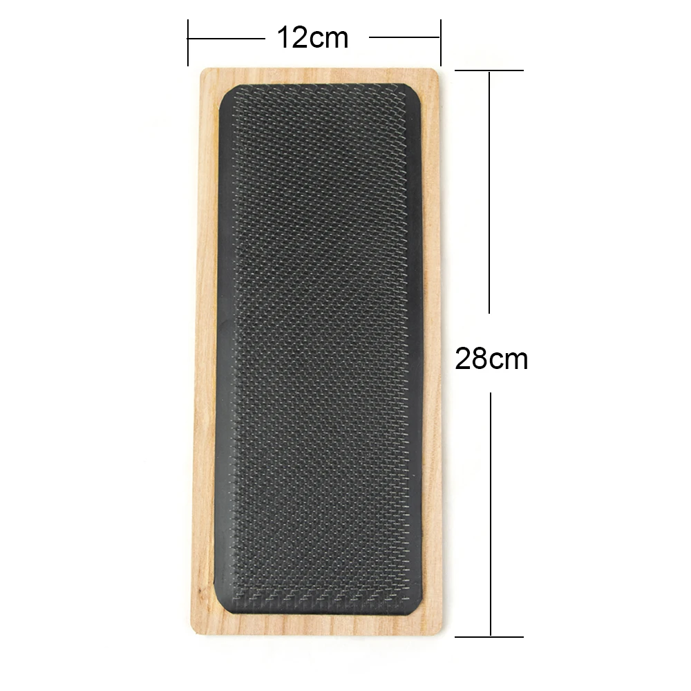 Detangle Hair Tool Drawing Mat Hair Holder For Hair Extensions/Wig DIY/Producing With Curved Needle Wood 28x12cm Drawing Card