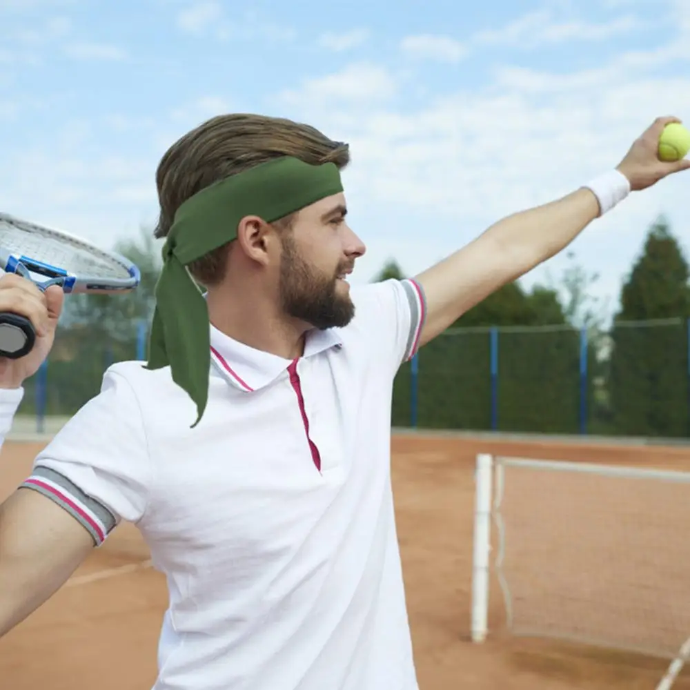 Copricapo da esterno di alta qualità Fasce da pirata Jogging Sport Fascia da sudore Yoga Nastro per capelli Sport Fascia per il sudore Unisex