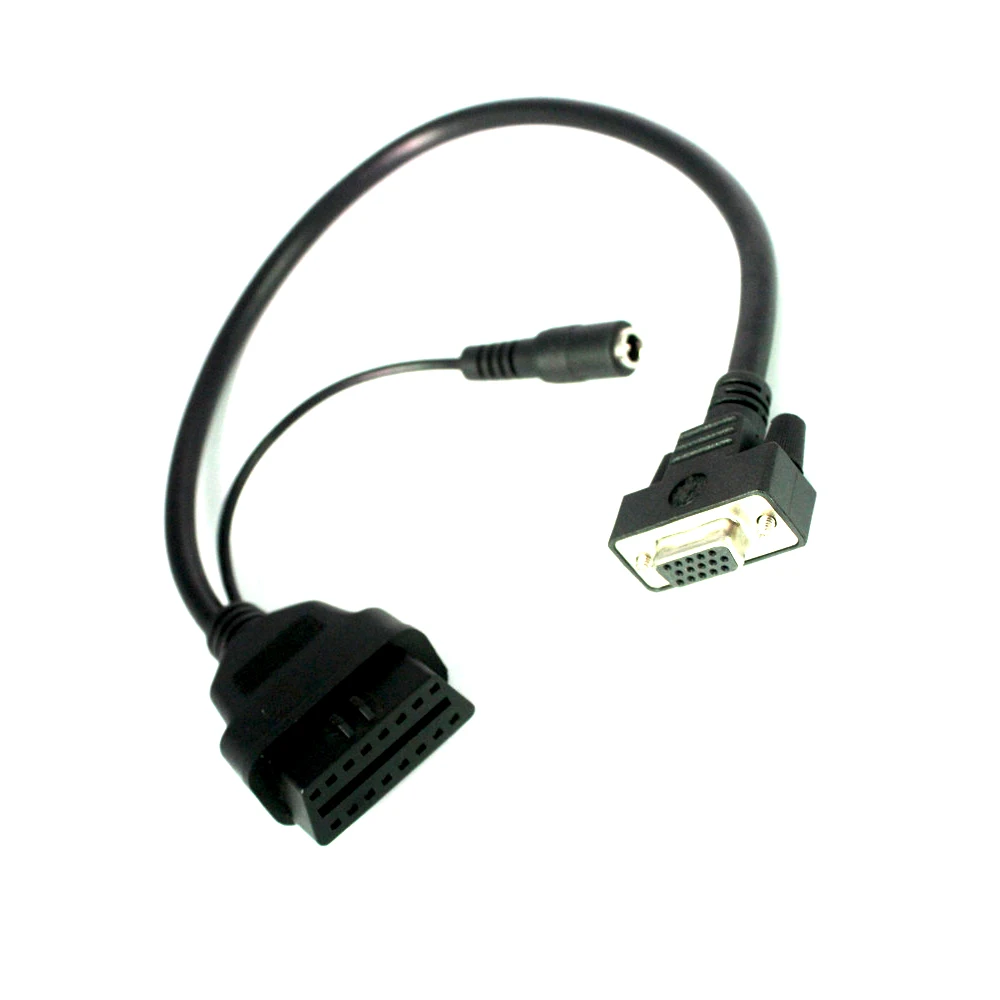 OBD2 15PIN to 16pin for Launch X431 OBD Cable Adapter Conversion Auto Diag Main Cable Car Tools 15 PIN 16-pin