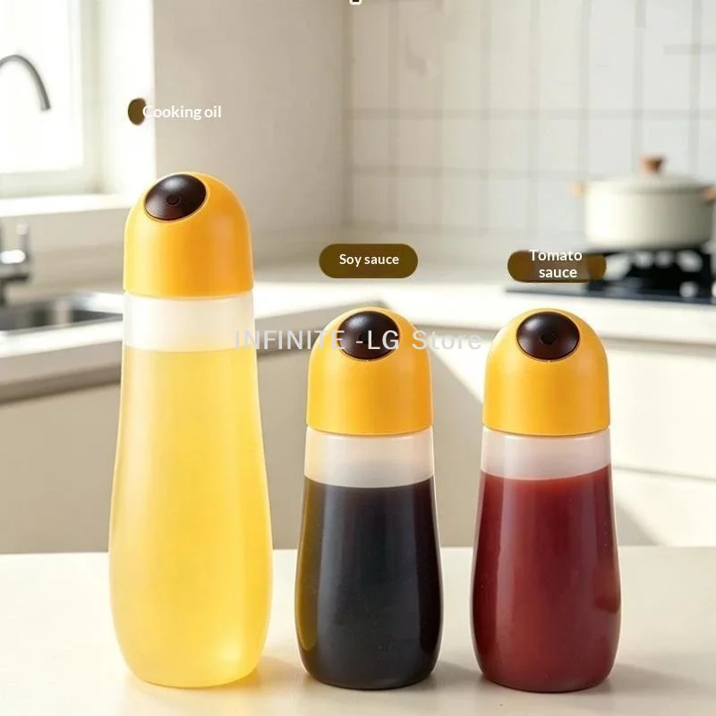 Food Grade Oil Dispenser Bottle Auto Open Lid No Drip Design For Home Kitchen Cooking Baking Daily UseINFINITE -LG