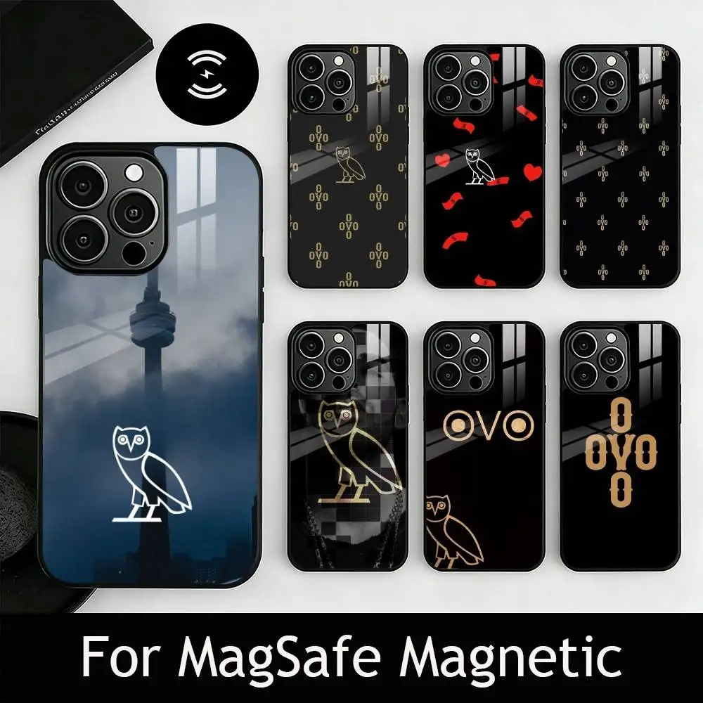 

D-Dark O-Owl O-Night Phone Case For iPhone17,16,15,14,13,12,11 Plus,Pro Magnetic For Magsafe Wireless Charging