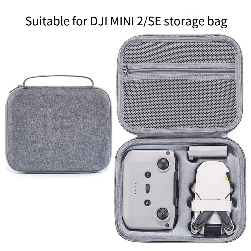 Portable Storage Bag Hard EVA Handbag Box Protective Carrying Case For DJI Mini 2 SE Drone Battery Remote Controller Accessories