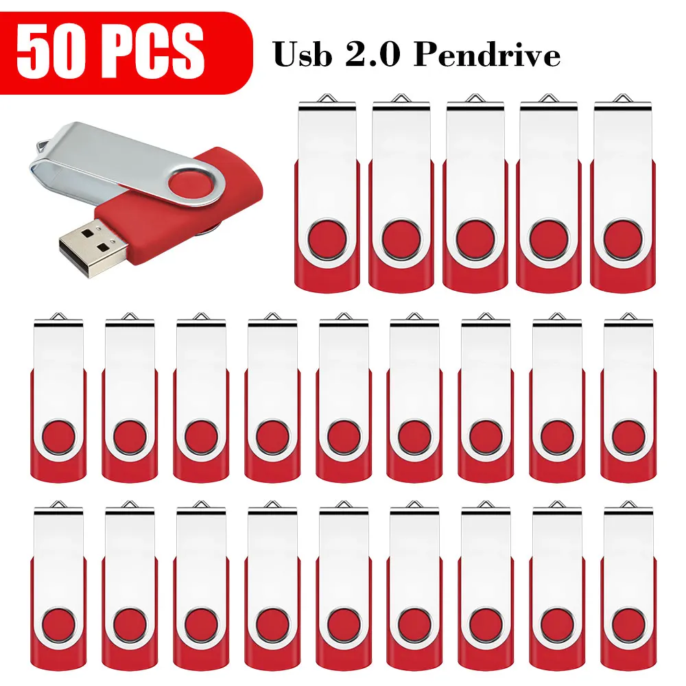 50 قطعة/الوحدة شعار مخصص مجاني USB 2.0 عالية السرعة Usb عصا 2.0 ذاكرة عصا ذاكرة فلاش محرك بندريف 4 جيجابايت 8 جيجابايت 16 جيجابايت 32 جيجابايت 64 جيجابايت USB #1