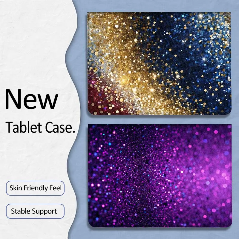 

Sparkling Sequin Art Pattern Gift For Samsung Galaxy Tab A7 A A8 A9 A11 S6 S11 10.1 10.4 10.5 Inch Lite PLus Soft Tablet Case