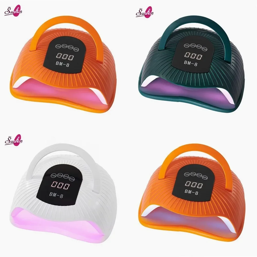 Professional 72-LED UV Nail Dryer, 300W Fast Curing Gel Lamp for Home Salon