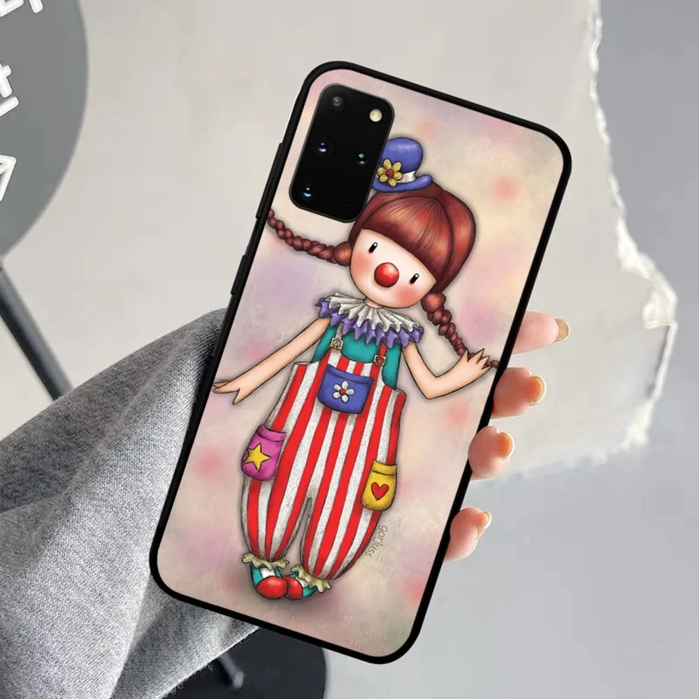 Santoro-Gorjuss GIRL Phone Case For Samsung S 9 10 20 21 22 23 30 23plus lite Ultra FE S10lite Fundas