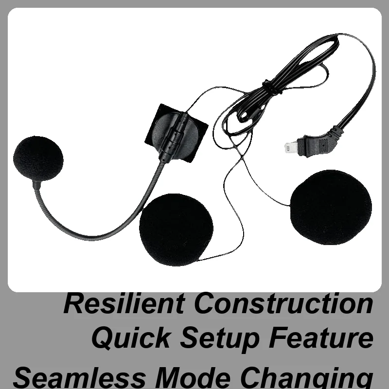 

Helmet Intercom Microphone Communication Headset Microphone For Helmet Waterproof Noise Cancelling 10 Pin Accessories For