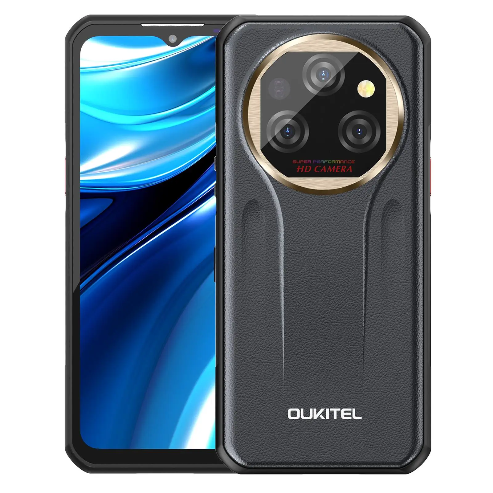 Oukitel WP39 Pro 5G Rugged Smartphone 6.6 inch FHD+ IPS 12GB+512GB 64MP Camera 11000mAh Battery Night Vision Android 14 NFC