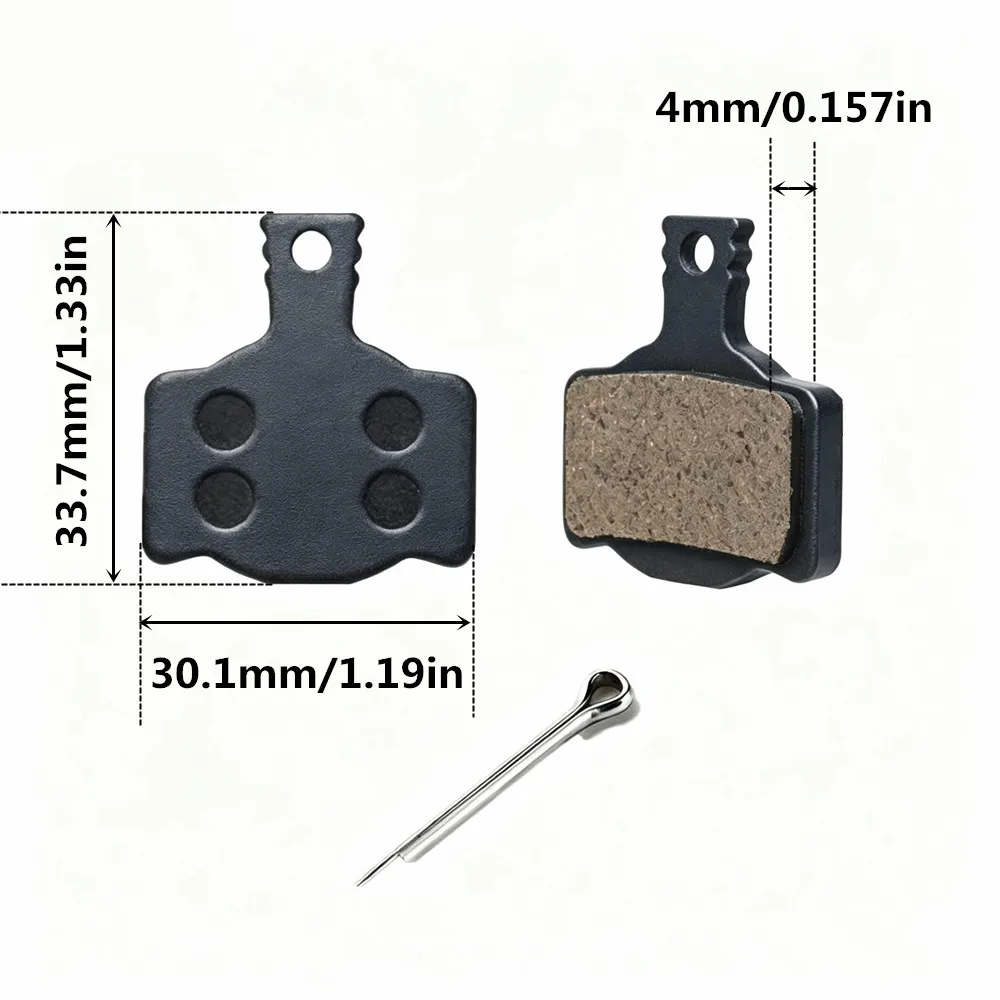 2/4Pairs Resin MTB Bicycle Mountain Bike Hydraulic Disc Brake Pads For MAGURA Type 7.P 7.R 7.S MT2/MT4/MT6/MT8/MT Trail/MT Sport