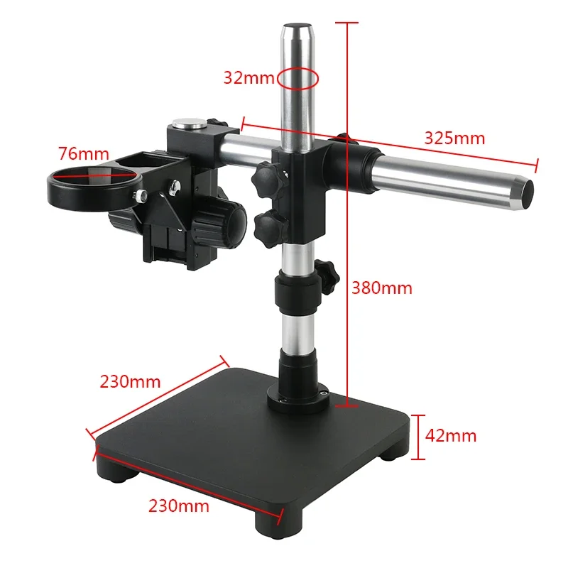 Heavy Type Stereo Trinocular Microscope Binocular Microscope Working Stand Focusing Bracket Table X Y Multi-angle Adjustable