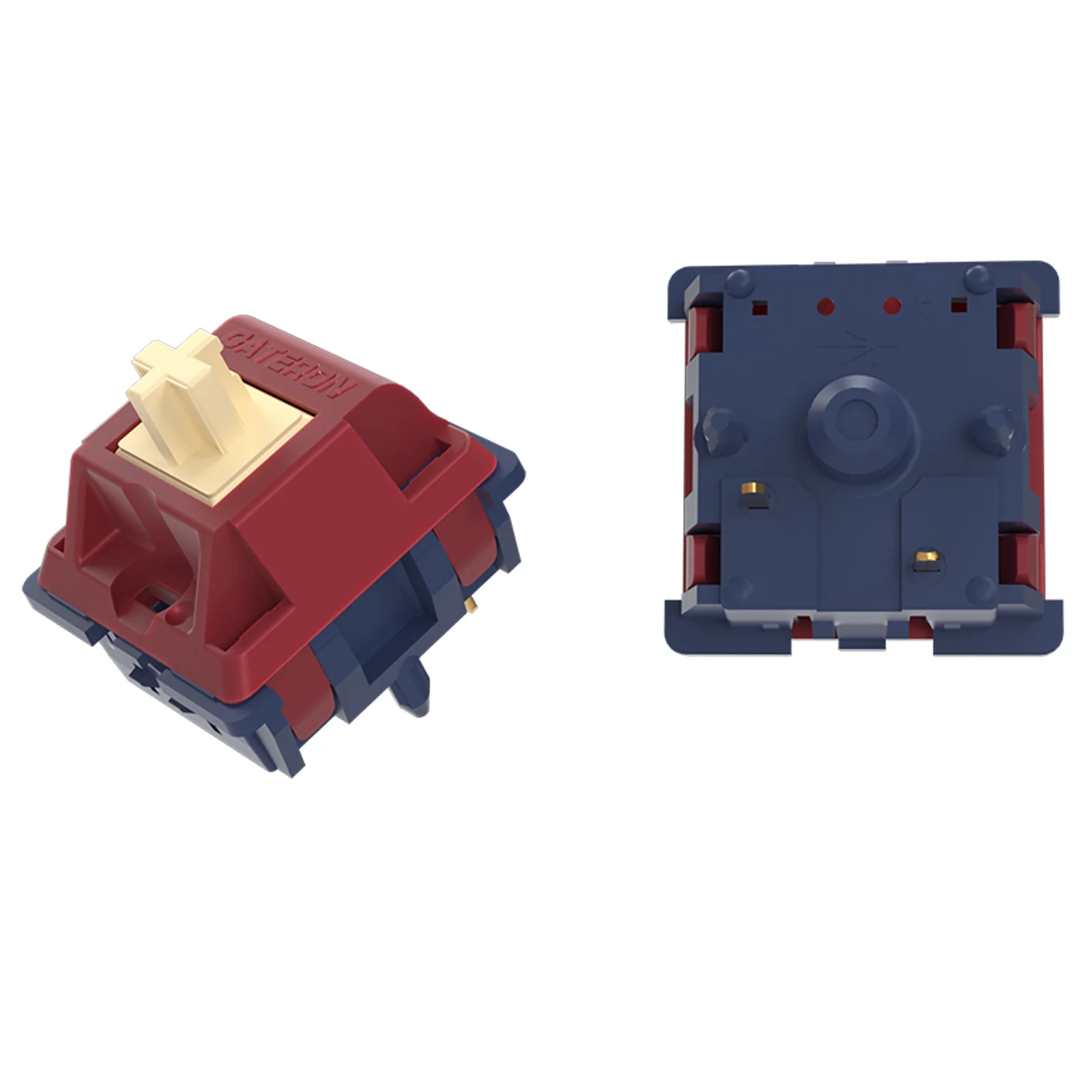 

GATERON Quinn Keyboard Switches, Tactile 5 Pin Pre Lubed 59gf RGB for MX Mechanical Gaming Keyboard