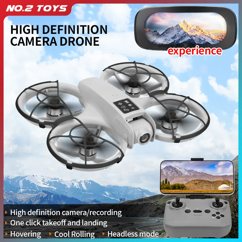 480P Camera RC Quadcopters Drone Real-time Transmission Screen WIFI FPV Brushless Remote Control Drone Toy Kids Christmas Gifts