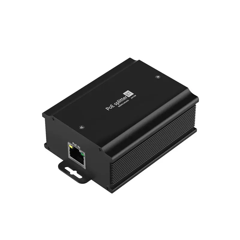 

10/100/1000 Мбит/с IEEE802.3af/at/bt 48 В до 24 В ГБ BT Gigabit PoE Splitter 72 Вт Макс.