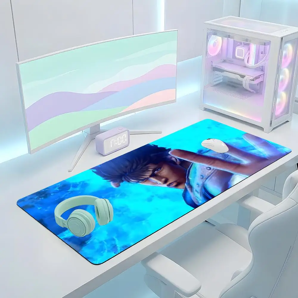 

Fist of the North Star Mouse Pad Mousepad Large Gaming LockEdge Thickened Computer Keyboard Table Desk Mat