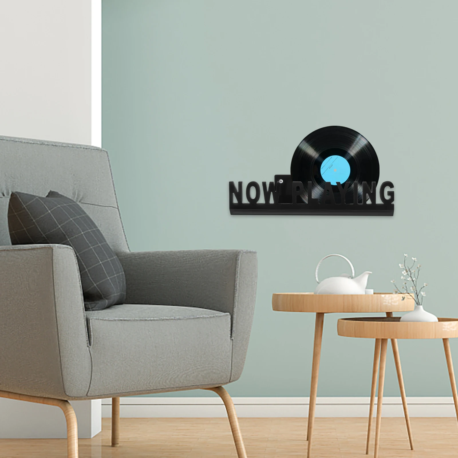

Black Vinyl Record Stand Wall mounted Rack Storage ganizer Acrylic Magazine Rack for Documents Practical Wear resistant