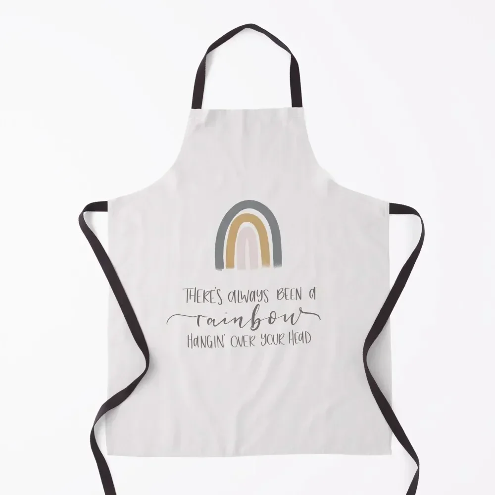

Rainbow Apron Smock for hairdressing Waterproof Kitchen Woman Professional Barber barber men Apron