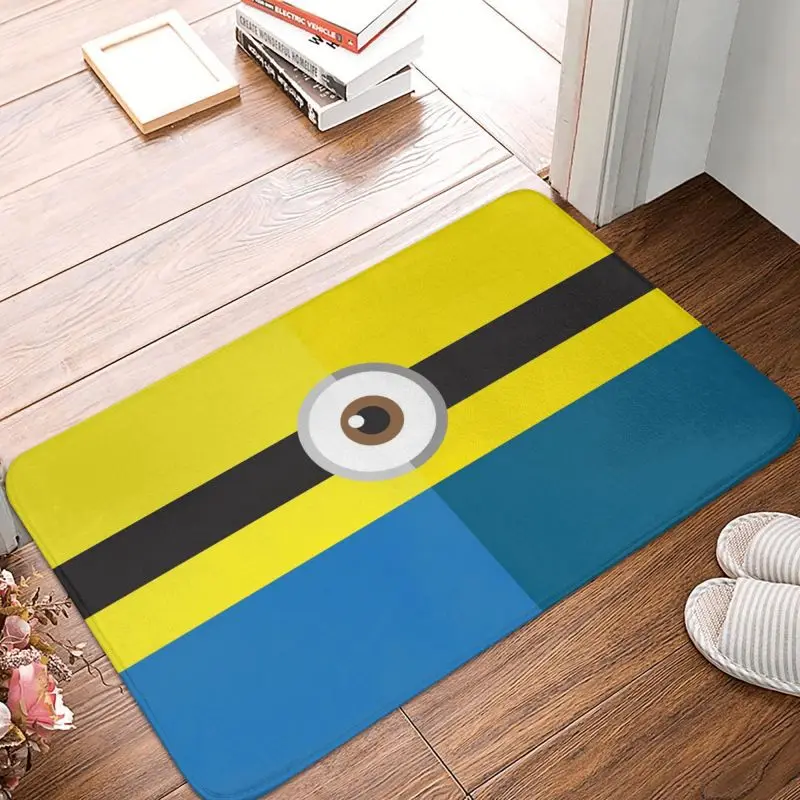 Felpudo personalizado Minions, alfombra antideslizante para baño, cocina, sala de estar, 40x60cm