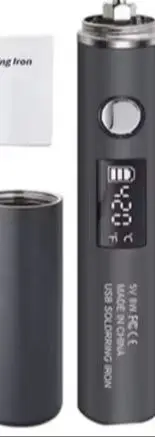 

1 Set Portable Wireless Soldering Iron Tip Kit With USB Rechargeable LCD Display, Adjustable Temperature, Fast Heating