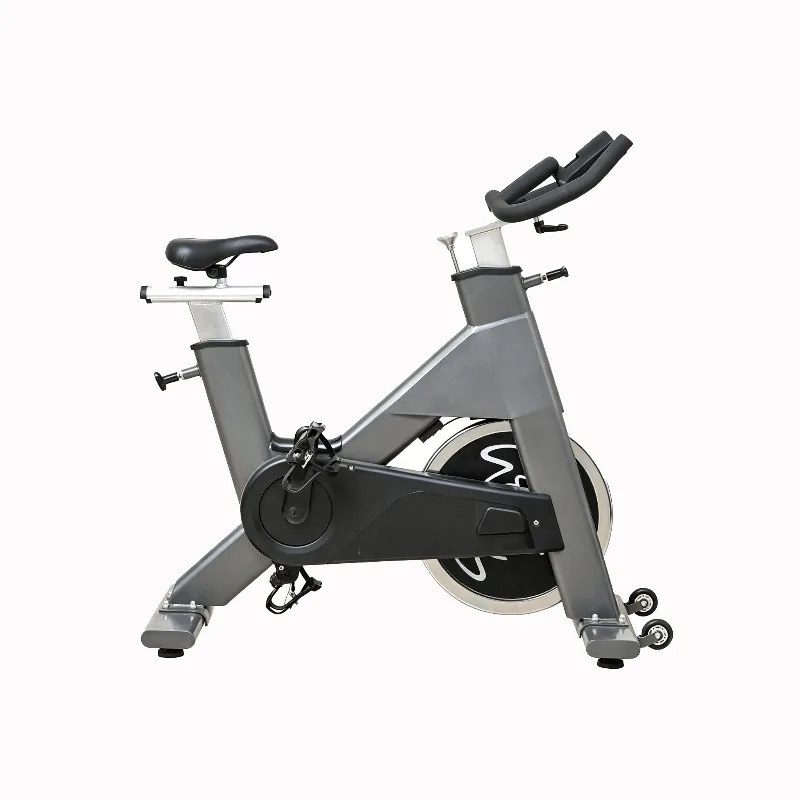 Magnetic Resistance Spinning Bike, Silent Heavy Duty Structure For Commercial Gym Intense Training And Professional Fitness Use