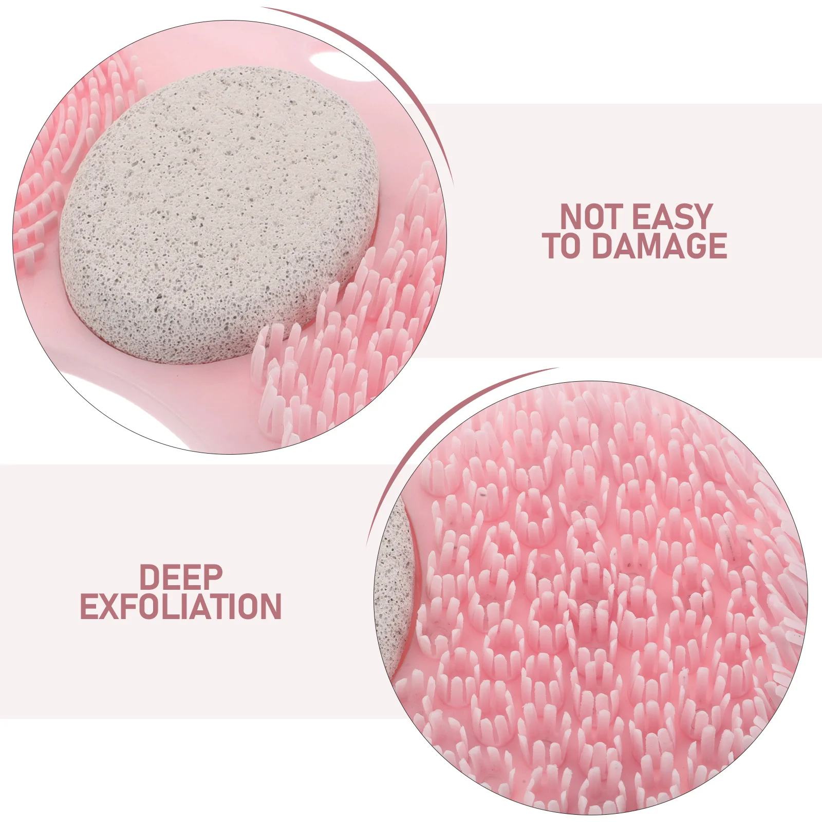 Douche Scrubber Mat Puimsteen Voor Dode Huid Verwijderen Exfoliërende Badkamer Bad Voeten Scrubber Voetverzorging Tool Masseren Voet Pad