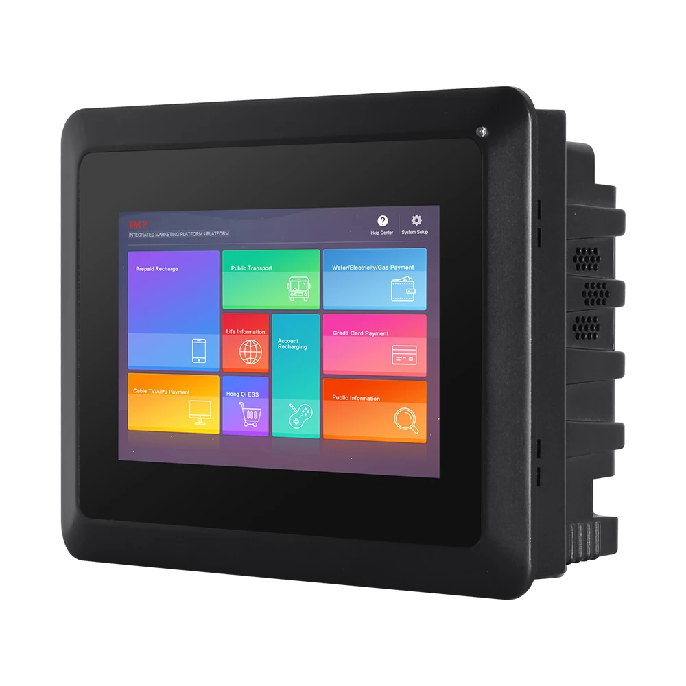 7-Inch Waterproof IP65 Industrial Panel PC 800nits High-Brightness Optical Bonding Touchscreen  800nits High-Brightness