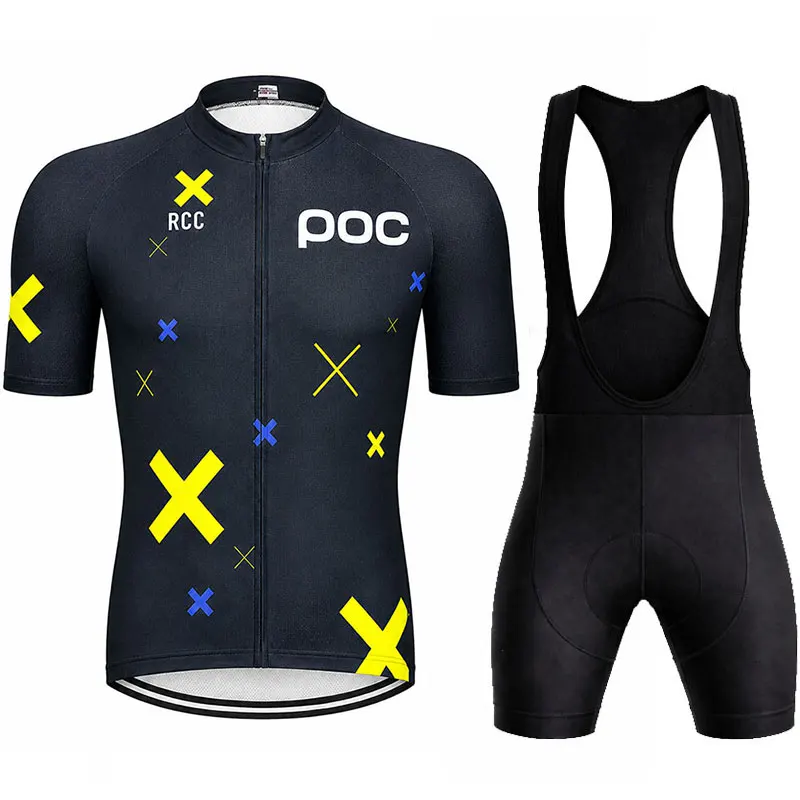 2026 Pro Team Herren Rennrad Sportset Sommer Radsportbekleidung Jacke Uniformen Kleidung Trikot Herren MTB Hosen Kompletter Trägerhosen-Anzug