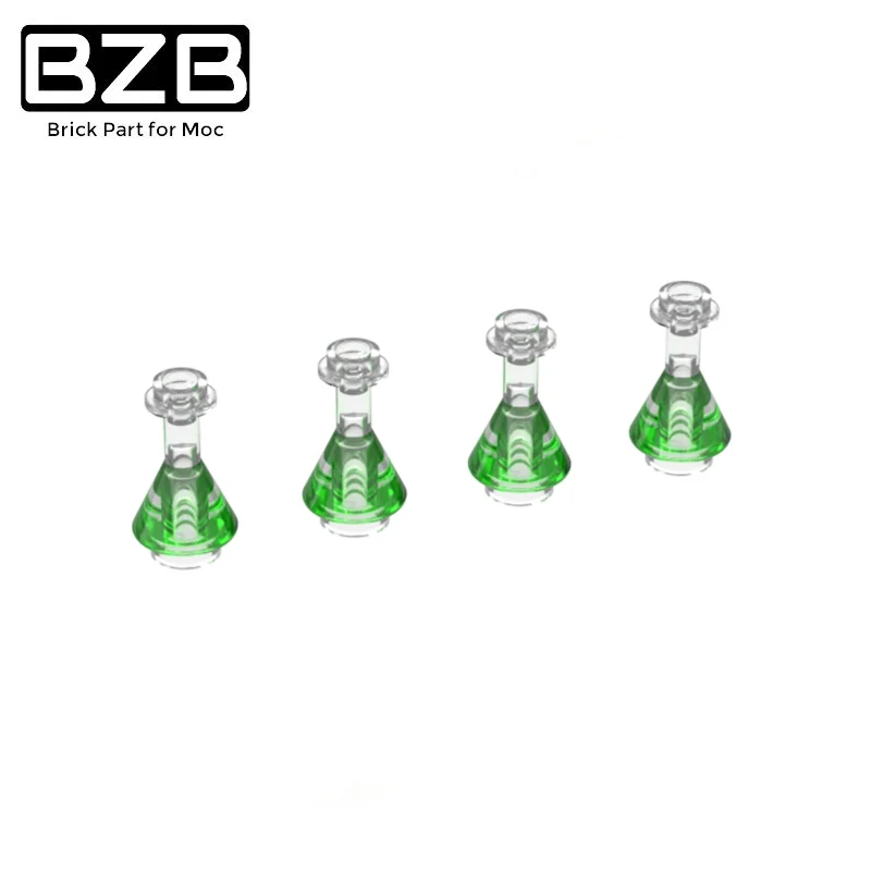 10PCS BZB MOC 93549 Pharmacy Bottle Technical Building Block Brick Parts Kids DIY Brain Game High-tech Toys Best Gifts