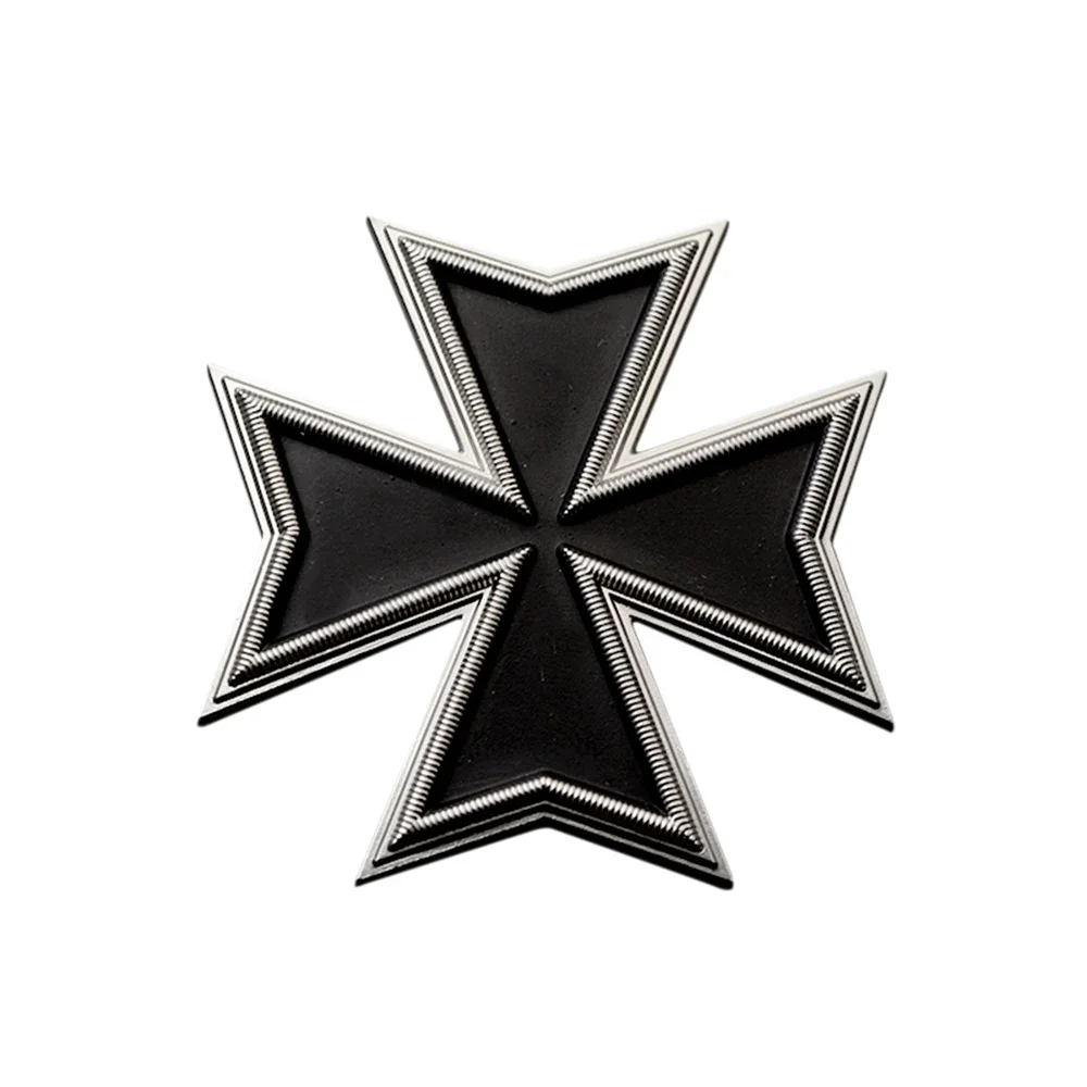 

Maltese Cross Metal Badge Knight Medal Brooch Pin