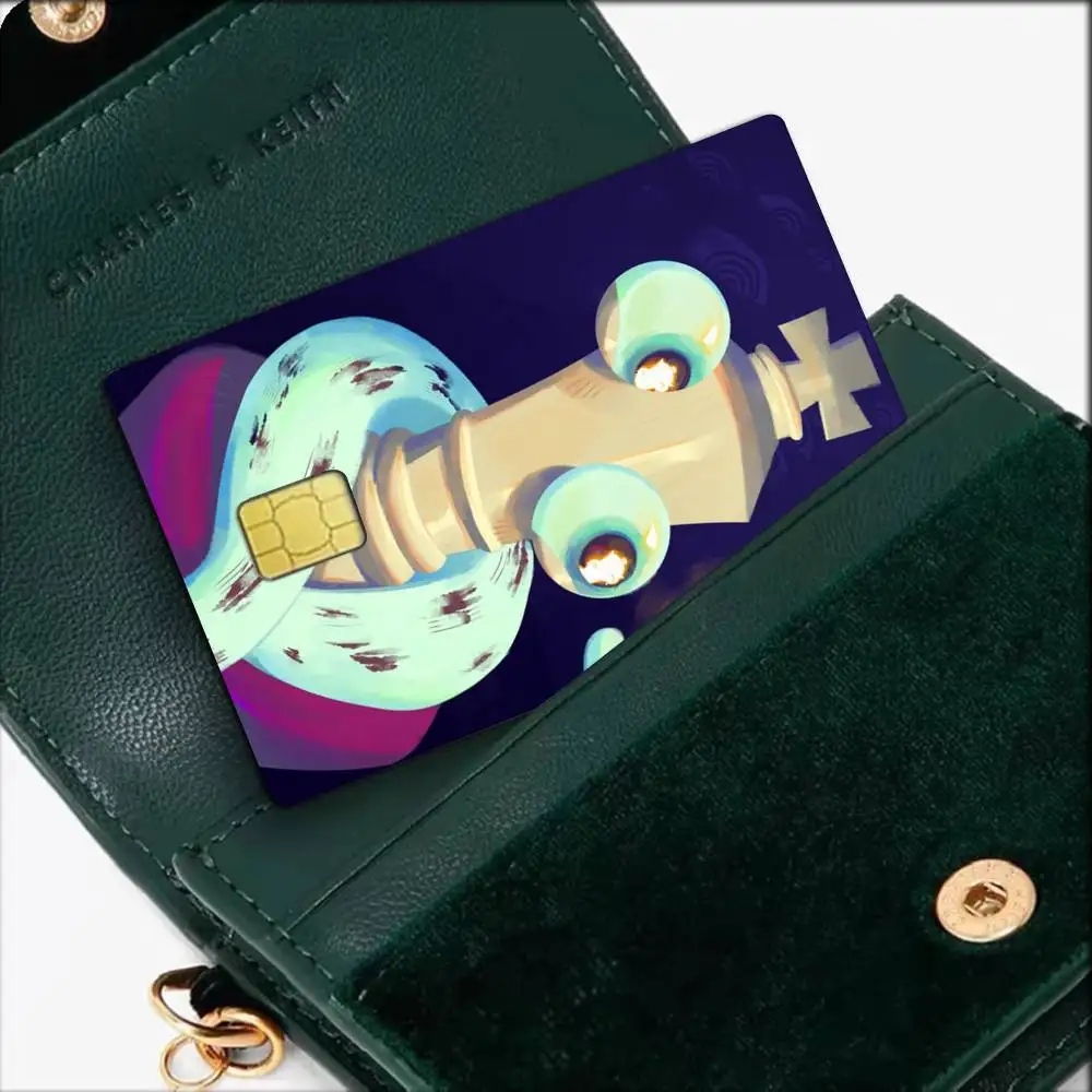 Cartoon K-Kinger   Waterproof Film Skin Cover Credit Card Stickers Debit Front Bank Bus Pass