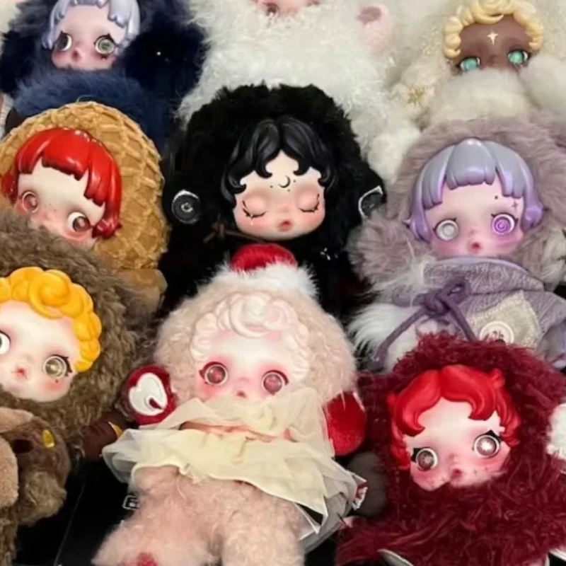 

Original Popmart Skullpanda You Found Me Blind Box Plush Doll Keychain Gift Collection Mystery Box Christmas Gift Bag Pendants