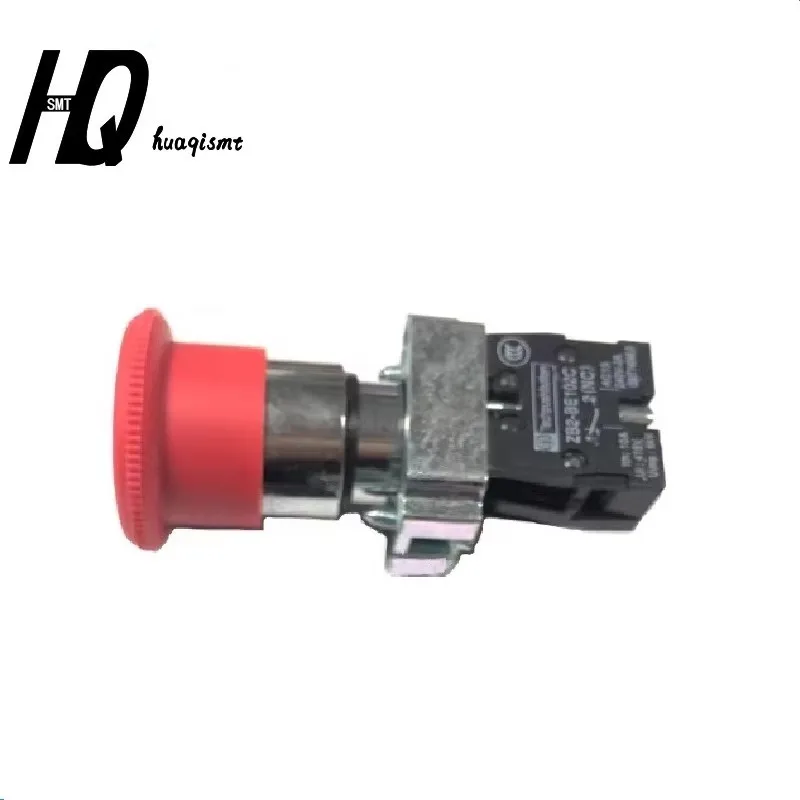 KH1-M5138 ZB2-BE102C techpushbutton إيقاف الطوارئ الفطر مفتاح بـزر دفع التحكم الكهربائية كاتب لقطع غيار SMT SMD
