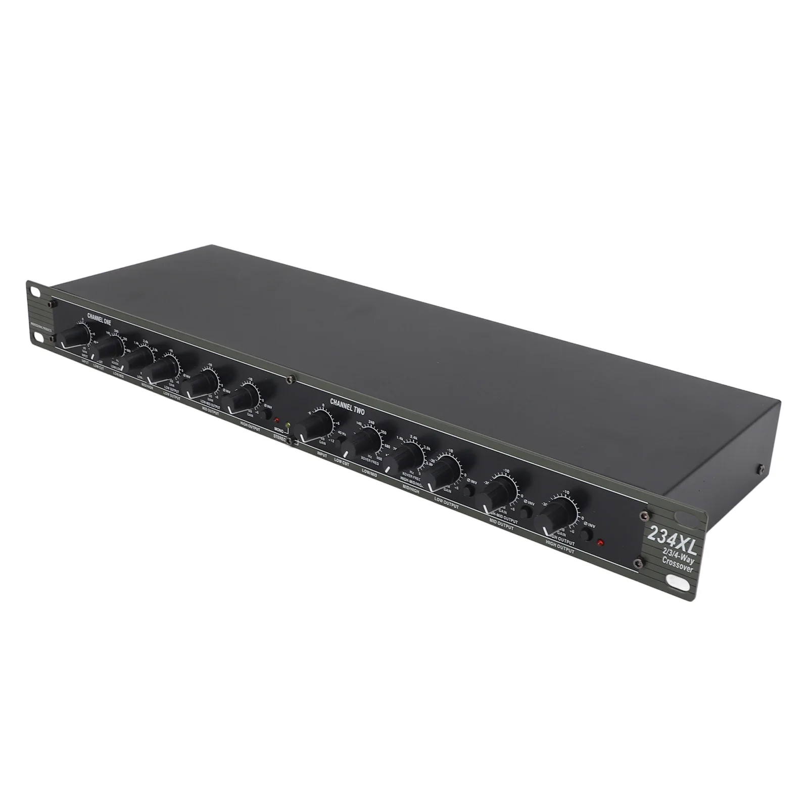 234XL Crossover Professional Stereo 2/3 Way Mono 4 Way Crossover for Outdoor Stage Performance