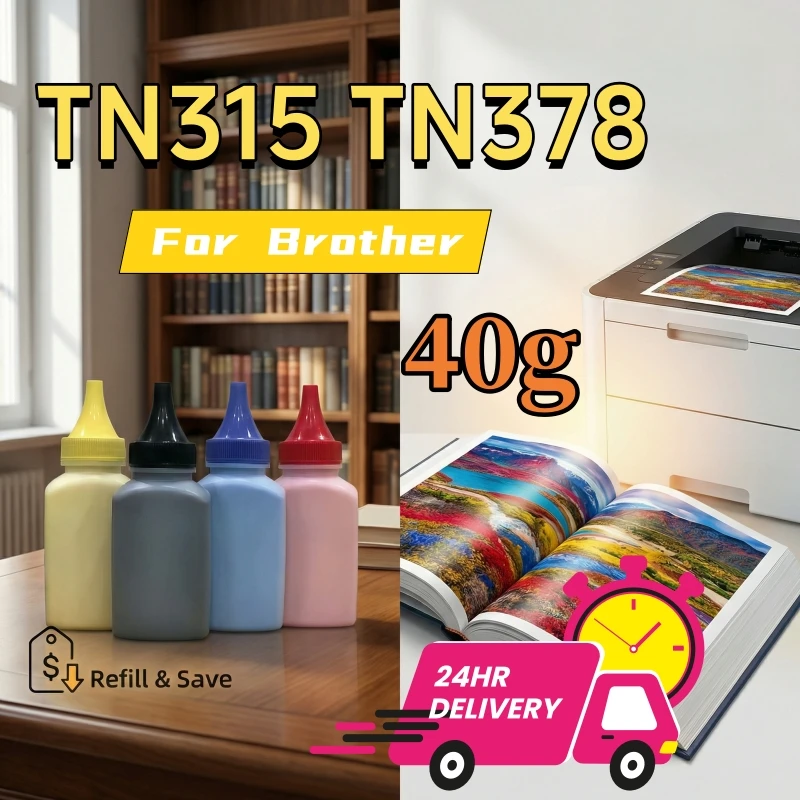 

TN315 TN378 TN348 TN325 TN310 TN370 Compatible Toner Powder for Brother HL4150CDN 4570CDW DCP-9055CDN MFC-9560CDW