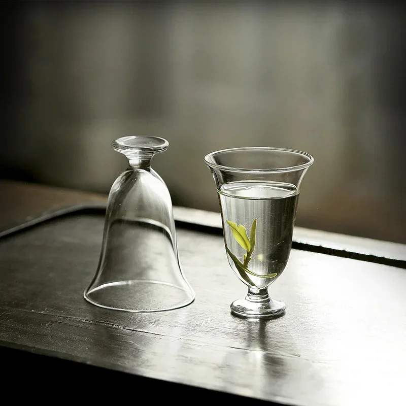 

2pc/Set 40ml Glass Kung Fu Tea Fragrance-smelling Cup Drinking Teacup Master Cup Teaset Tea Ceremony Wine Drinkware