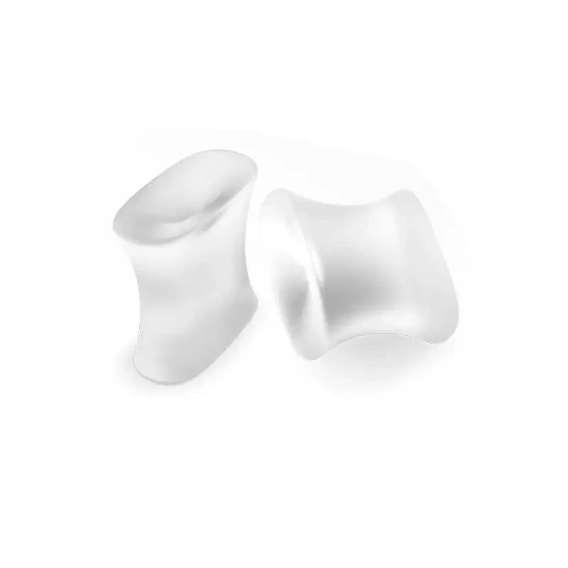 

Sumifun A Pair Gel Toe Separator Foot Care Tool Silicone Corrector Toe Bunion Straightener Hallux Valgus Pain Relief Protector