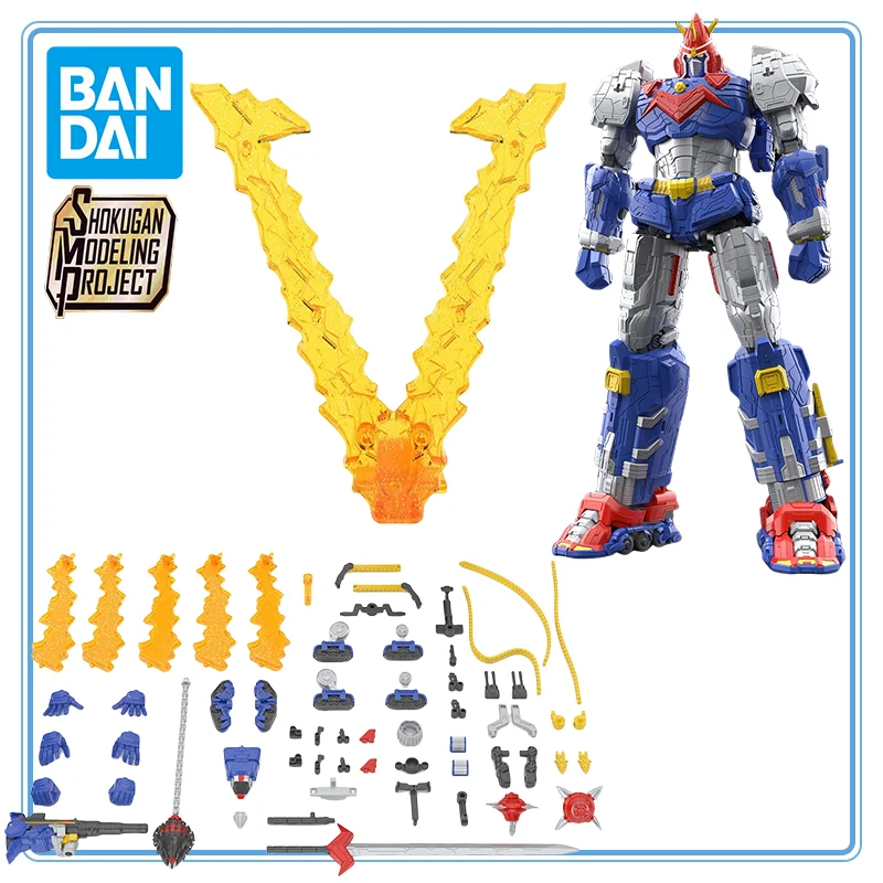 

BANDAI Original Voltes V: Legacy Voltes V Bandai Shokugan Candy Toy SMP Let's Volt in! Set Anime Cartoon Gifts Toys