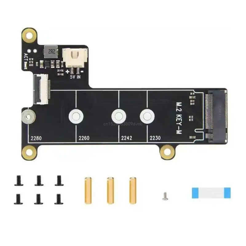 Imagem -04 - Módulo Placa Expansão X1001 Pcie para Nvme Ssd Fácil Instalação Expanda Armazenamento